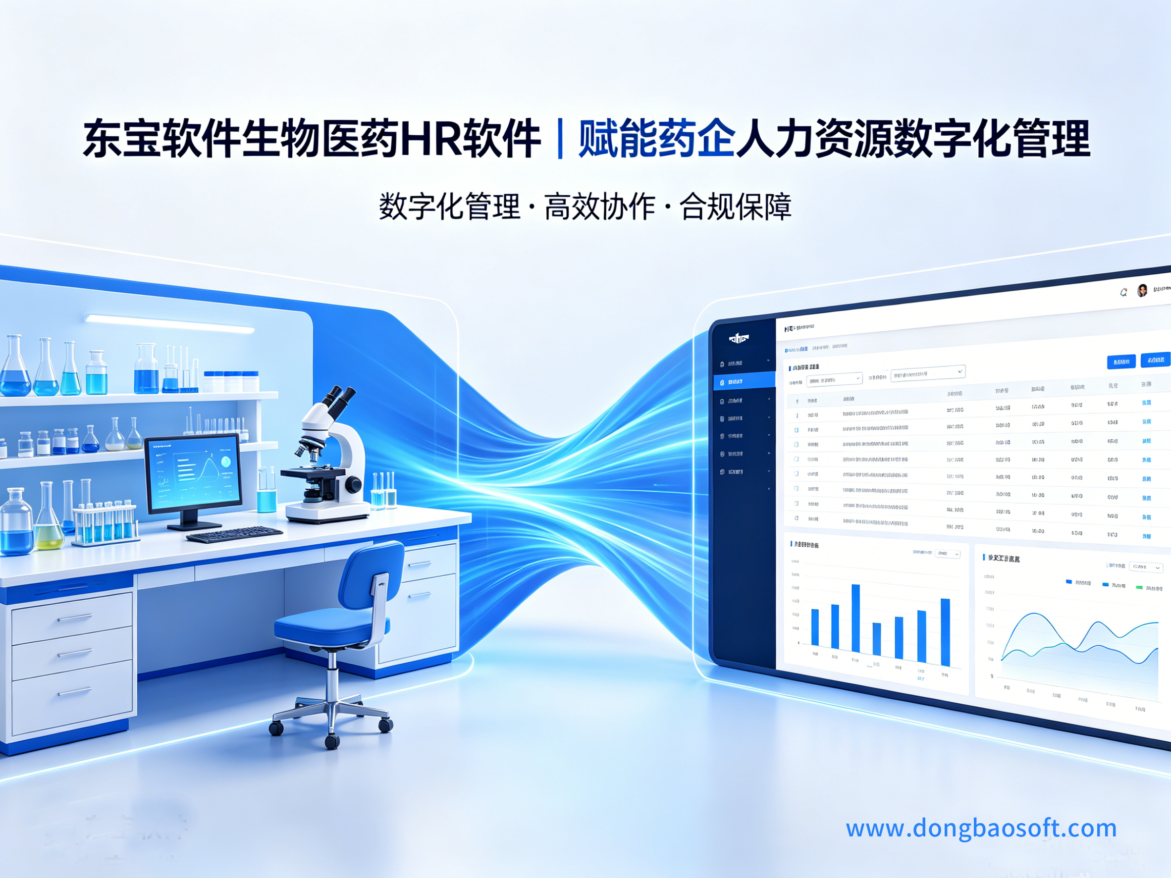 数智赋能，精益同行｜东宝软件生物医药行业 HR 数字化解决方案