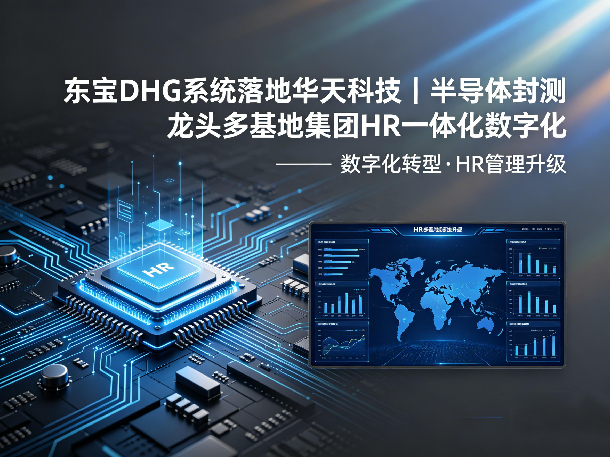 东宝DHG系统_华天科技 3.6 万人半导体封测多基地人力资源数字化案例