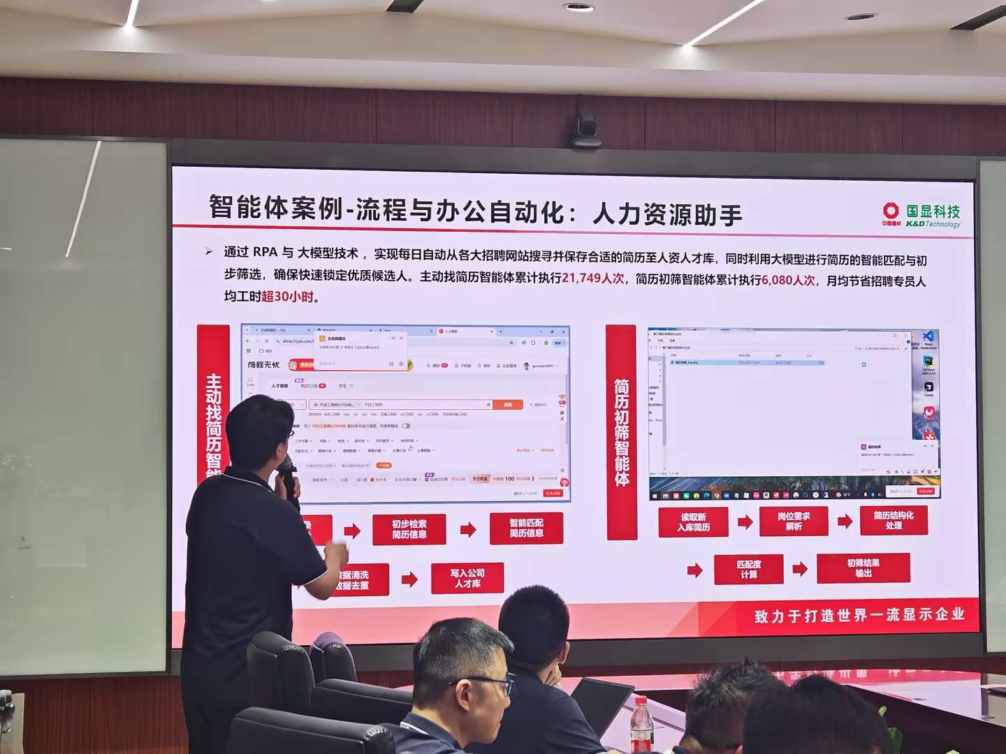 国显科技数智化管理部李昊分享AI与智能体应用实践